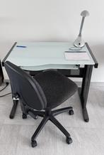 computer tafel met bureau stoel, Huis en Inrichting, Bureaus, Ophalen of Verzenden, Zo goed als nieuw, Bureau