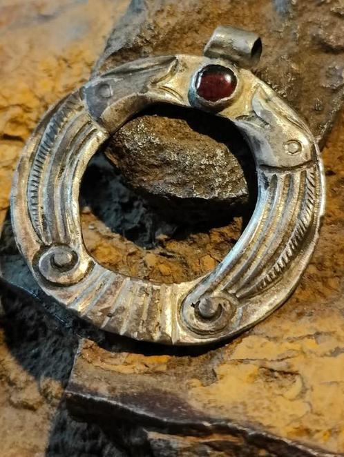 Echt viking artifact silver pendant, Postzegels en Munten, Munten | België, Losse munt, Zilver, Goud, Zilver, Verzenden