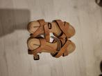 Schoenen voor vrouwen, Ophalen, Schoenen met lage hakken, Bruin, Zo goed als nieuw