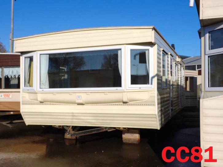 Prima stacaravan te koop met dubbel glas centrale verwarming, Caravans en Kamperen, Stacaravans, tot en met 4, Ophalen