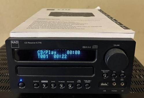 NAD C715 CD speler + versterker met afstandsbediening en han, Audio, Tv en Foto, Stereoketens, Gebruikt, Cd-speler, Tuner of Radio