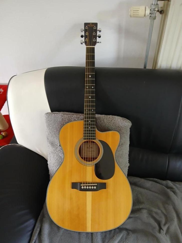 elektrisch akoestische westerngitaar, Muziek en Instrumenten, Snaarinstrumenten | Gitaren | Akoestisch, Zo goed als nieuw, Overige typen