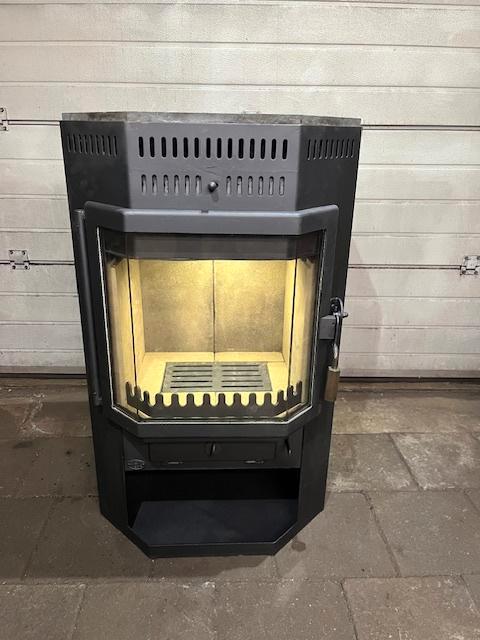 Canopée de poêle d'intérieur Woodstove Soapstone, Maison & Meubles, Poêles, Comme neuf, Autoportant, Poêle à bois, Bois, Enlèvement