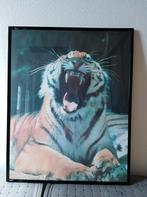 Cadre imprimé tigre, Comme neuf, Enlèvement, Imprimé