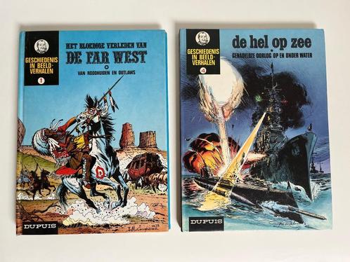 Oom Wim 1&4 - Far West & De hel op zee - 1974/1975, Boeken, Stripverhalen, Verzenden