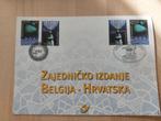 Postzegels herdenkingskaart België - Kroatië kant, Autre, Avec timbre, Affranchi, Oblitéré