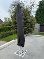 Bristol Parasol diameter 3m incl voet en beschermhoes, Ophalen, Gebruikt, 2 tot 3 meter, Stokparasol