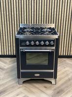 Magnifique Boretti Majestic 70CM Gaz + Four Multifonction, Comme neuf, 4 zones de cuisson, 60 cm ou plus, Gaz