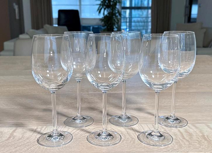 6 x Leonardo kristallen wijnglazen / wijnglas / kristalglas, Antiek en Kunst, Antiek | Glaswerk en Kristal, Ophalen of Verzenden