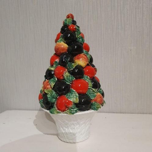 Fruitpyramide in keramiek Italië 30cm, Antiek en Kunst, Antiek | Keramiek en Aardewerk, Ophalen of Verzenden