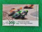 Allemagne 1999 - sport - motocross - timbre en supplément, 1990 à nos jours, Affranchi, Enlèvement ou Envoi