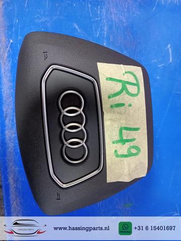 Audi A6, A7 Stuur Airbag Zwart 2018+ 4N0880201K 6PS A6 (C8) beschikbaar voor biedingen
