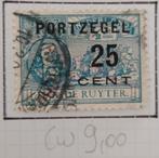 Portzegel Nederland admiraal de Ruyter 25 cent, Postzegels en Munten, Postzegels | Nederland, Ophalen of Verzenden