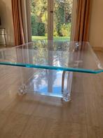 Table basse en verre, design transparent, Enlèvement, Comme neuf, Verre