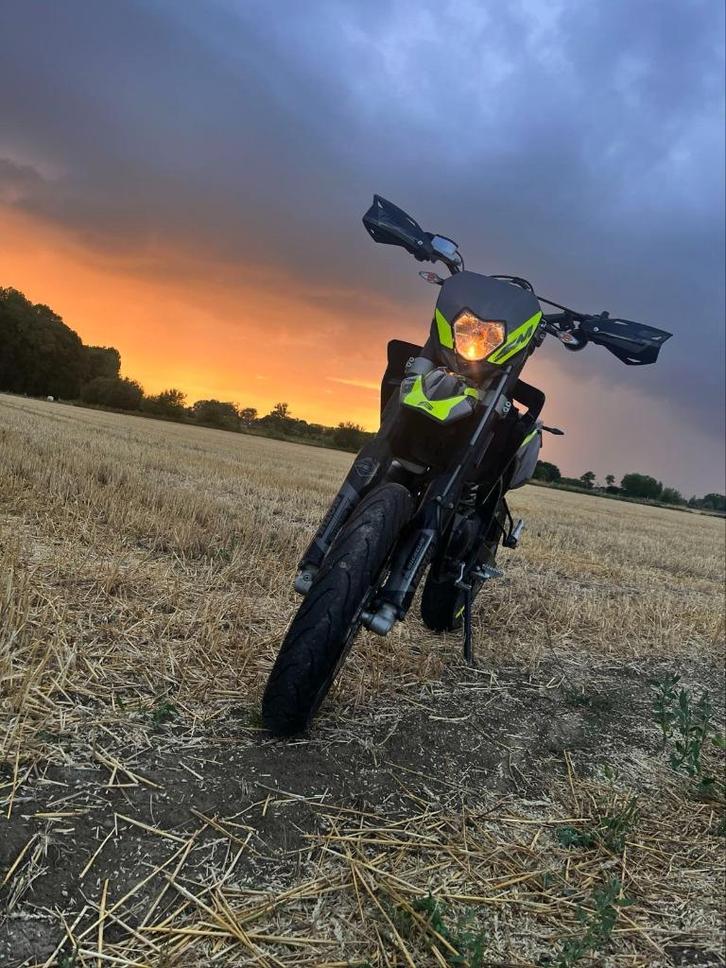 sherco Sm Rs 50 cc, Fietsen en Brommers, Brommers | Overige merken, Gebruikt, Klasse B (45 km/u), Ophalen