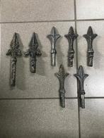 pointes de lance pour barrière à souder, Jardin & Terrasse, Clôtures de jardin, Enlèvement, Utilisé, Fer, Porte du jardin