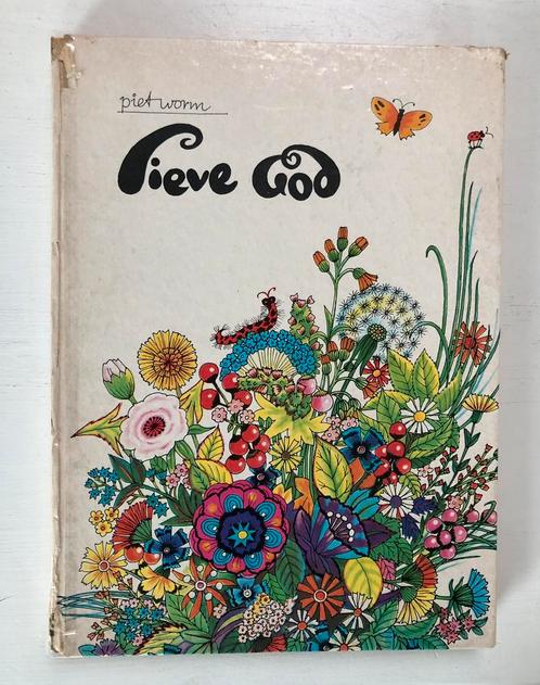 antiek boek Lieve God Piet Worm 1978, Antiek en Kunst, Antiek | Boeken en Manuscripten, Ophalen of Verzenden