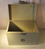 Retro Metalen Draagkist - 37x22x29, Verzenden, Metaal