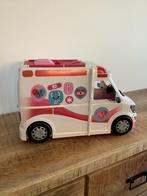Barbie ziekenwagen, Ophalen, Zo goed als nieuw, Barbie