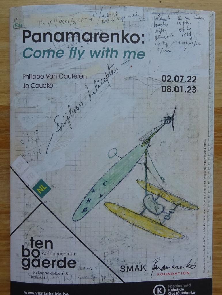Panamarenko, come fly with me, 2022 - Ten Bogaerde Koksijde, Boeken, Kunst en Cultuur | Beeldend, Nieuw, Beeldhouwkunst, Ophalen of Verzenden