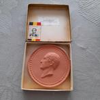 Aardewerken bordje Koning Leopold I., Antiek en Kunst, Ophalen of Verzenden