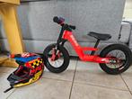 Loopfiets berg en kinderhelm fox, Kinderen en Baby's, Ophalen, Zo goed als nieuw, Loopfiets