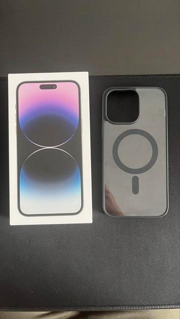 iPhone 14 Pro Max doos + NIEUW hoesje (nooit gebruikt) beschikbaar voor biedingen