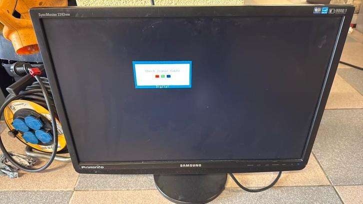 ️ SAMSUNG SyncMaster 22" PC-scherm, Computers en Software, Monitoren, Gebruikt, DVI, Ophalen