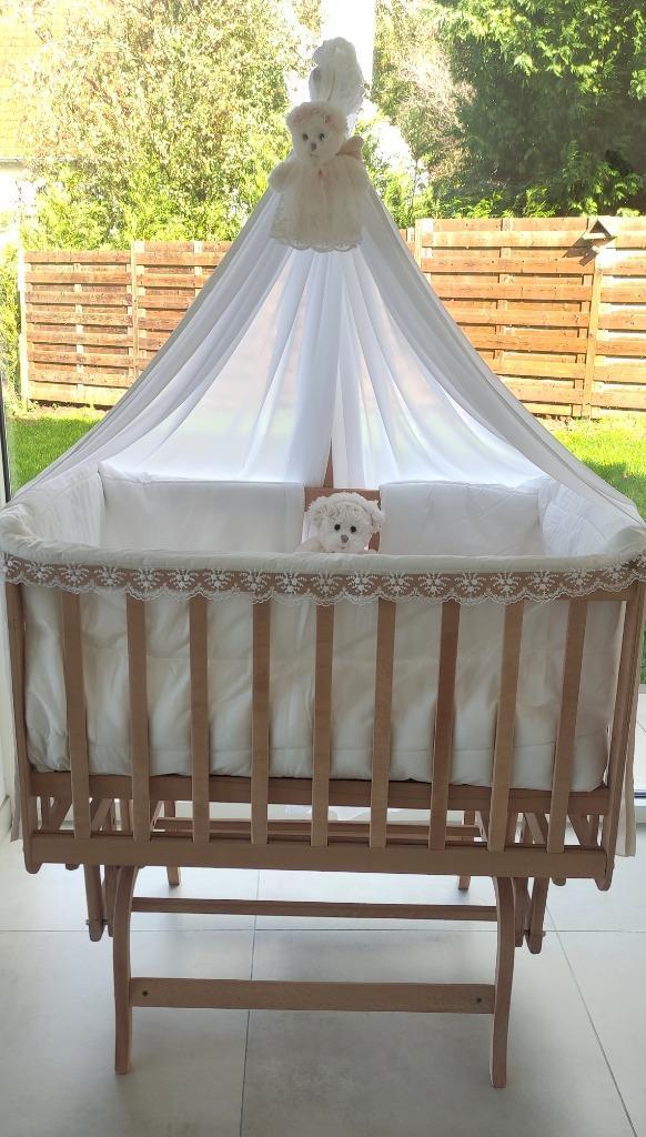 Babyrace wieg met volledige toebehoren, Kinderen en Baby's, Babywiegjes en Ledikanten, Zo goed als nieuw, Wieg, Ophalen