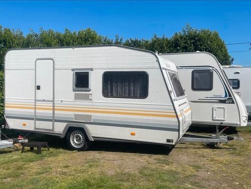 Caravan Knaus 4 persoons, met stapelbed, Caravans en Kamperen, Caravans, Bedrijf, tot en met 4, Knaus, Kachel, Koelkast, Openslaande ramen