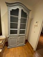 Kast - vitrinekast - servieskast, Maison & Meubles, Armoires | Vitrines, Comme neuf, 100 à 150 cm, 200 cm ou plus, 25 à 50 cm