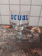 Orval glas niet het typische kuipje, Verzamelen, Glas en Drinkglazen, Ophalen of Verzenden, Zo goed als nieuw, Bierglas