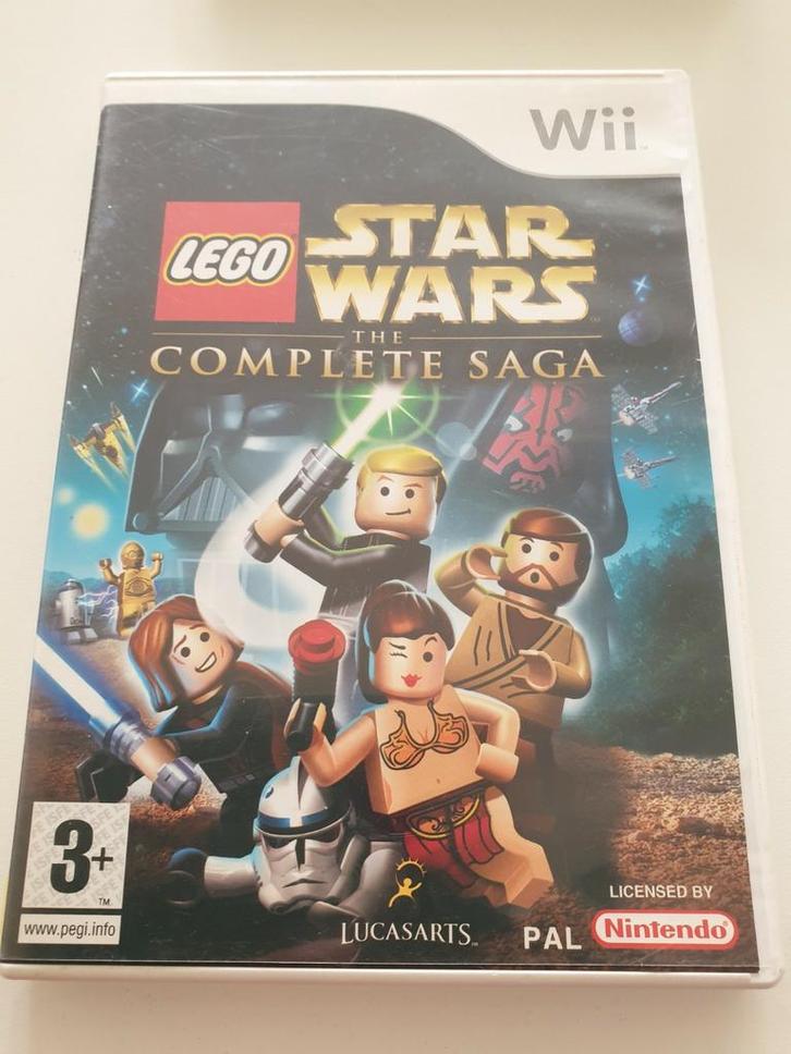 LEGO Star Wars: The Complete Saga, Wii. Met boekje, Consoles de jeu & Jeux vidéo, Jeux | Nintendo Wii, Comme neuf, Aventure et Action