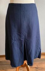 Donkerblauwe rok maat 46, Kleding | Dames, Rokken, Maat 46/48 (XL) of groter, Zo goed als nieuw, Onder de knie, Verzenden