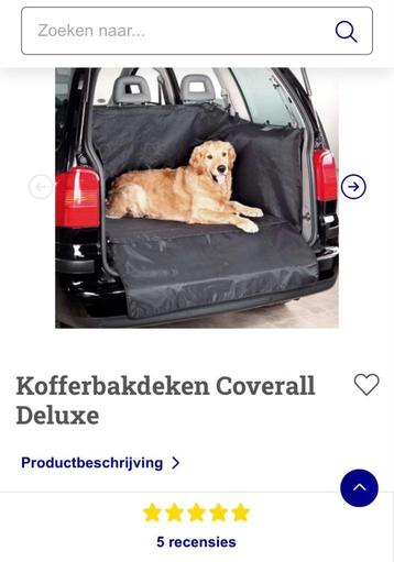 Kofferbakdeken hond - Coverall deluxe 