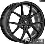Nw 17 inch Matblack Sparco Mini F56 F57 set inc Dunlop TPMS, Ophalen of Verzenden, Nieuw, 17 inch, Banden en Velgen