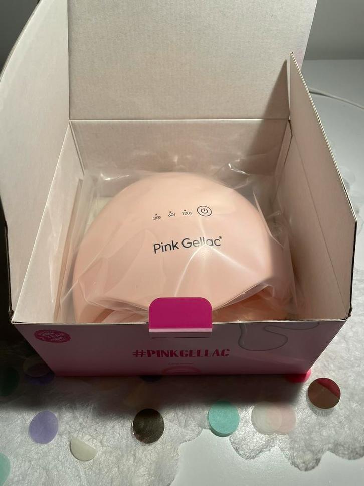 Pink Gellac Led Lamp L, Elektronische apparatuur, Persoonlijke Verzorgingsapparatuur, Nieuw, Hand- en Voetverzorging, Ophalen of Verzenden
