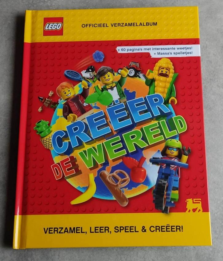 lego delhaize boek met alle 140 kaartjes, Verzamelen, Supermarktacties, Ophalen of Verzenden