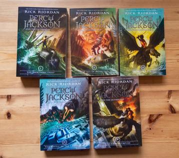 Te koop nieuwe Percy Jackson Paperback Box Set beschikbaar voor biedingen