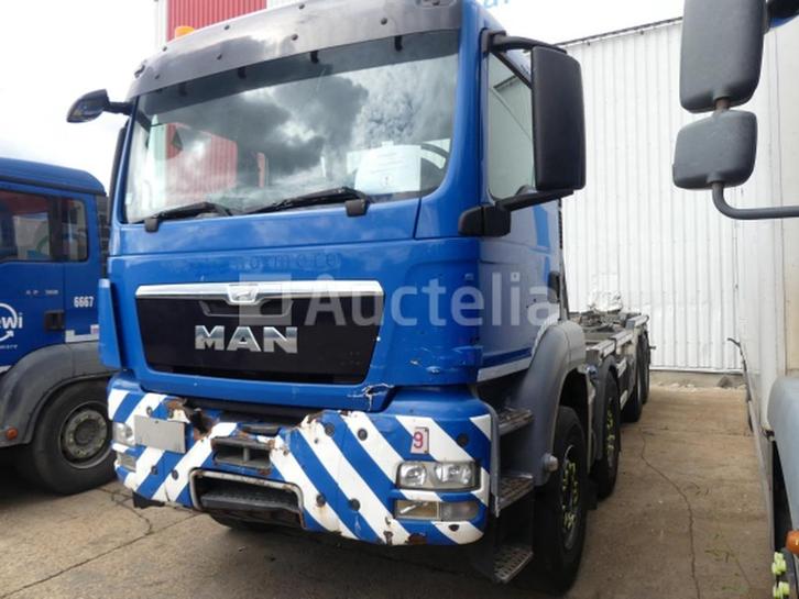 REF:1375 - Container vrachtwagen MAN TGS (2014-539.189 km), Auto's, Vrachtwagens, Bedrijf, Te koop, MAN, Overige brandstoffen