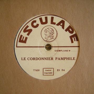 Coffret  78 tours - Esculape - chansons paillardes, Enlèvement, Autres types