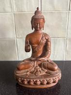 Bronzen Bhoeddha beeld, Ophalen of Verzenden, Zo goed als nieuw