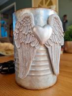 Chauffe-cire ailes d’ange., Maison & Meubles, Lampes | Lampes de table, Moins de 50 cm, Enlèvement ou Envoi, Métal, Neuf