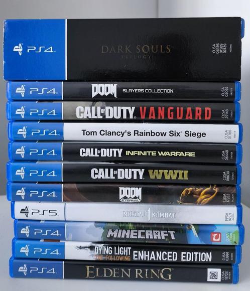 Playstation games PS 4 en PS 5 zie tekst vr. beschikbaarheid, Games en Spelcomputers, Games | Sony PlayStation 4, Zo goed als nieuw