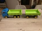 Grote plastic speelgoed vrachtwagen (21x65 cm), Kinderen en Baby's, Ophalen of Verzenden, Zo goed als nieuw