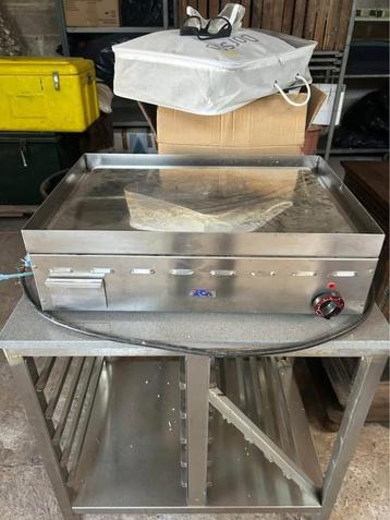 Plancha inox- bakplaat  beschikbaar voor biedingen