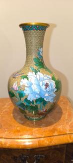 een Chinese cloisonné vaas, hoogte 31 cm, Antiek en Kunst, Ophalen of Verzenden