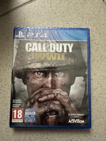 Call of Duty WWII | Jeu PS4 EN BLISTER, Neuf, Enlèvement ou Envoi, À partir de 18 ans, 3 joueurs ou plus
