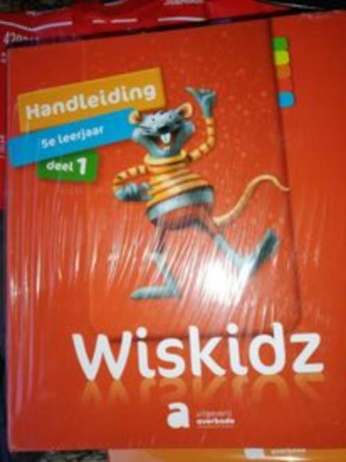 WISKIDZ 5e LEERJAAR   handleiding deel 1 en deel 2, Diversen, Schoolbenodigdheden, Nieuw, Ophalen of Verzenden