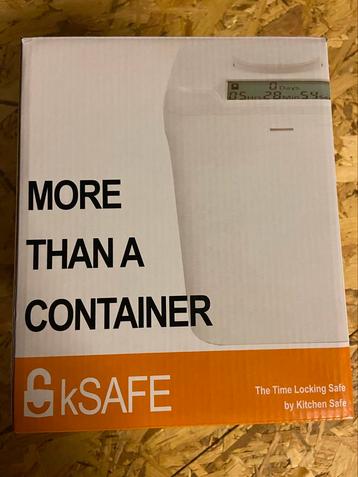 K-Safe: récipient au verrouillage temporisé (neuf!), Neuf, Coffre-fort